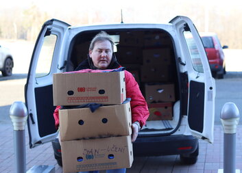 Charita Blansko pomáhá uprchlíkům v regionu