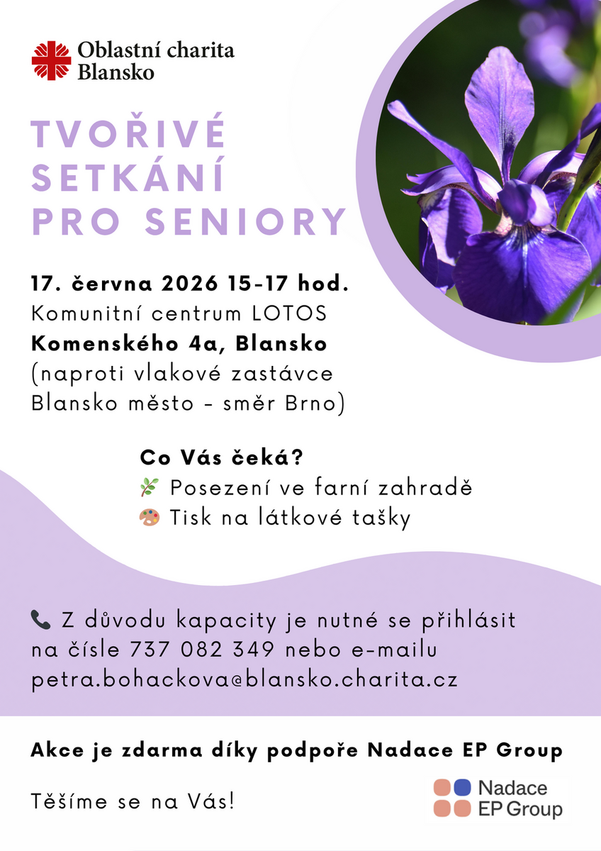 Setkání pro seniory - 17. června 2026 Setkání pro seniory - 17. června 2026